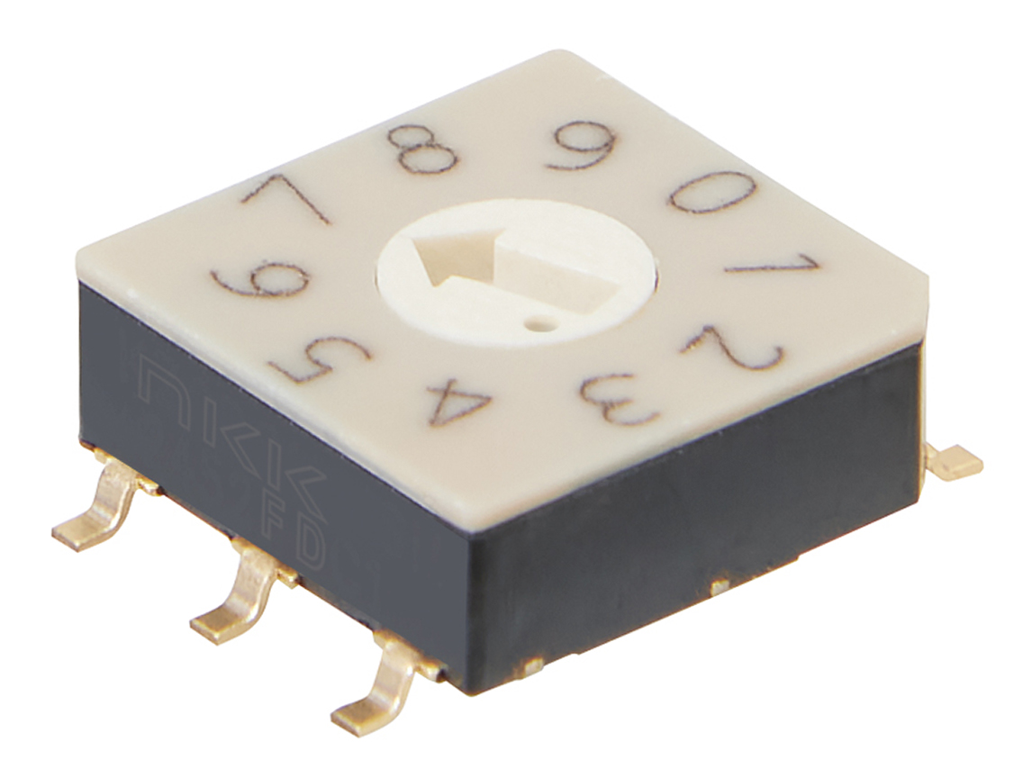 Ultra-Thin DIP Rotary Switch